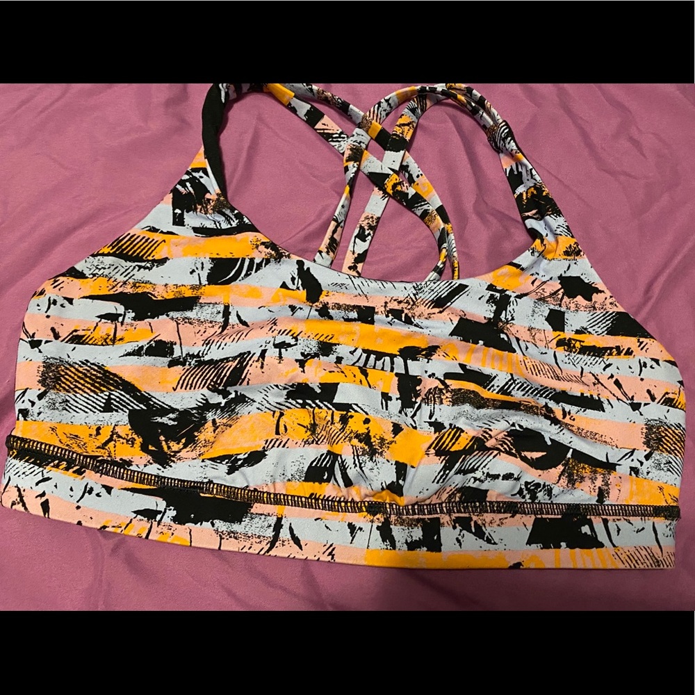 Lululemon size 10 sports bra